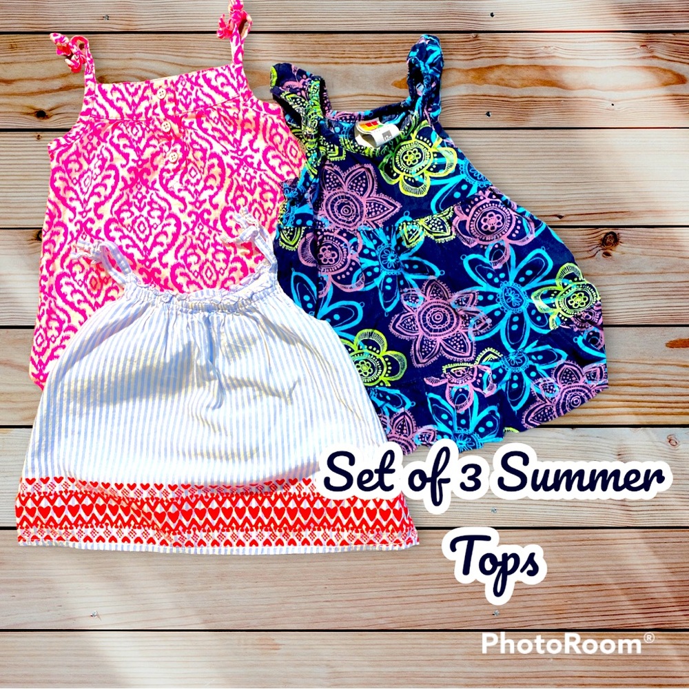 Set of Three Summer Tops Size 12m